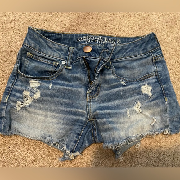 American Eagle Super Stretch jean shorts - Picture 1 of 2